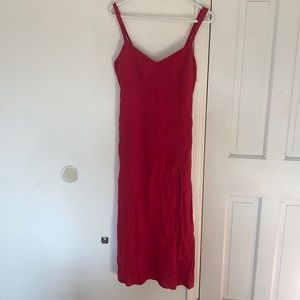 New with tags! beautiful red zara dress